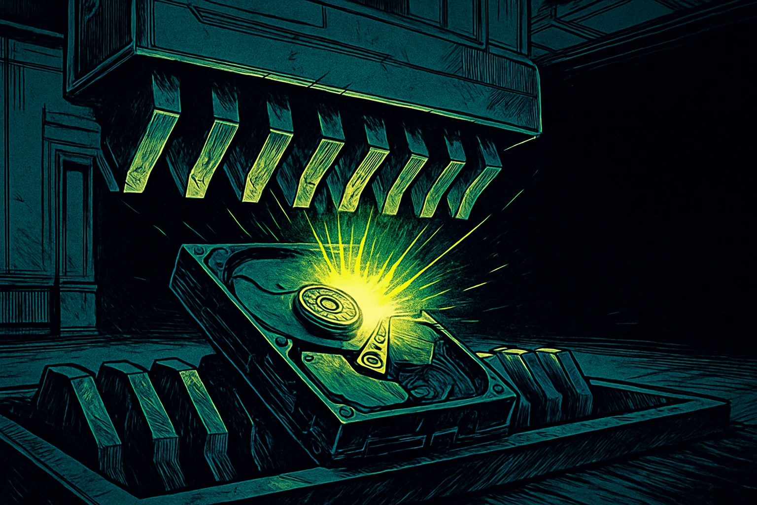 Ein Amerikaner versteckte „345 Millionen Dollar in Bitcoin“ auf der Beweisfestplatte! Das FBI hat es direkt formatiert. Der private Schlüssel war kaputt.